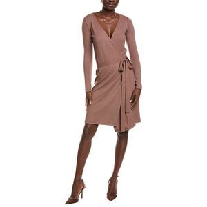 Brook + Lynn Womens Book + Lynn Mini Dress, Brown